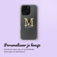 Hoesje met eigen foto en/of tekst Apple iPhone 16 Pro - Letter