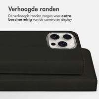 Accezz Wallet Softcase Bookcase Apple iPhone 16 Pro - Zwart