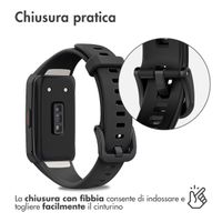 imoshion Siliconen bandje Huawei Band 6 / Honor Band 6 - Zwart