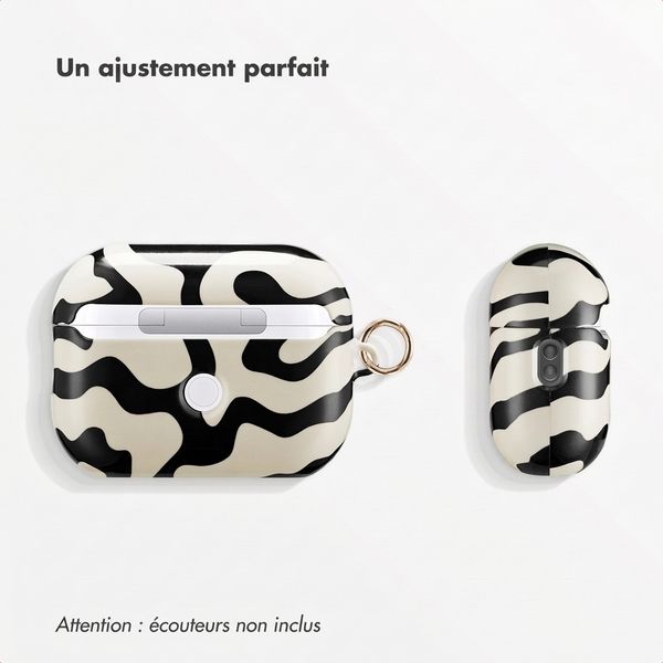 Selencia Vivid Case  Apple AirPods Pro 2 - Art Wave Black