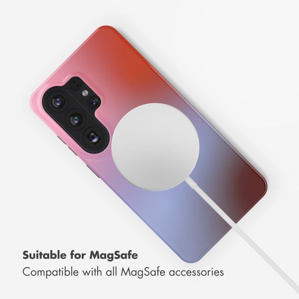 Selencia Vivid Back Cover with MagSafe Samsung Galaxy S26 Ultra - Gradient Soft Blush