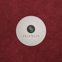 Selencia Corduroy Laptophoes 15-16 inch - Laptopsleeve - Deep Burgundy