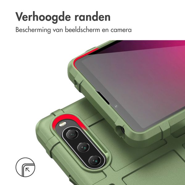 imoshion Rugged Shield Backcover Sony Xperia 10 V - Groen