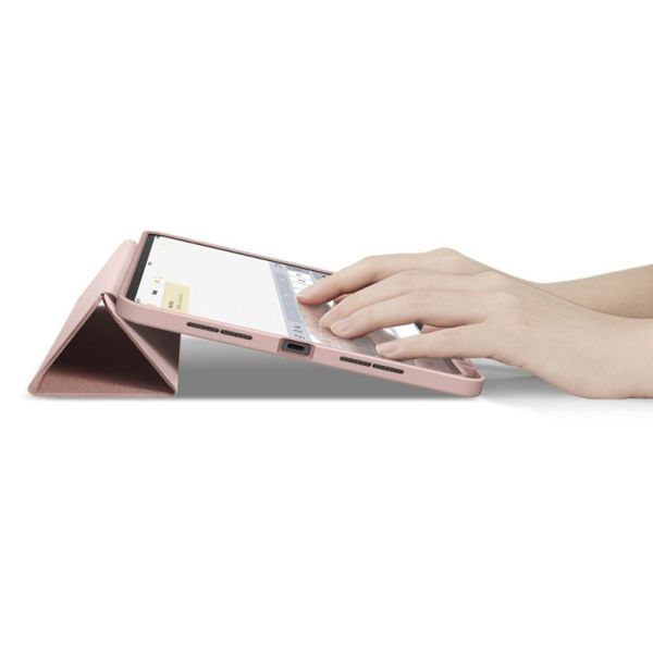 Spigen Urban Fit Bookcase iPad Pro 11 (2024) M4 - Rosé Goud