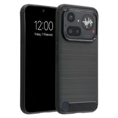 imoshion Brushed Backcover Nothing Phone (4a) Pro - Zwart