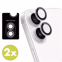 imoshion 2 Pack Camera lens protector Apple iPhone 17 / 16 / 16 Plus - Wit