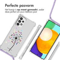 imoshion Design hoesje met koord Samsung Galaxy A52(s) (5G/4G) - Sandstone Dandelion