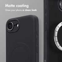 imoshion Colour Back Cover with MagSafe Apple iPhone 17e / 16e - Black