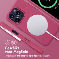 imoshion Color Backcover met afneembaar koord MagSafe Apple iPhone 16 Pro - Raspberry