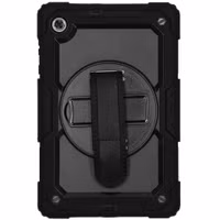 Extreme Backcover met strap Lenovo Tab M10 FHD Plus - Zwart