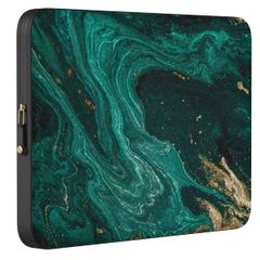 Burga Laptop hoes 13-14 inch - Laptopsleeve - Emerald Pool