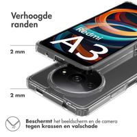 Accezz Xtreme Impact Backcover Xiaomi Redmi A3 - Transparant