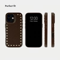 Selencia Studs Back Cover with MagSafe Apple iPhone 17 - Cacao Crush