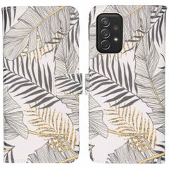 imoshion Design Softcase Bookcase Samsung Galaxy A72 - Glamour Botanic