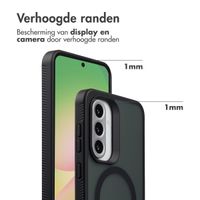 Accezz Rugged Frosted MagSafe Backcover Samsung Galaxy A36 / A56 - Zwart