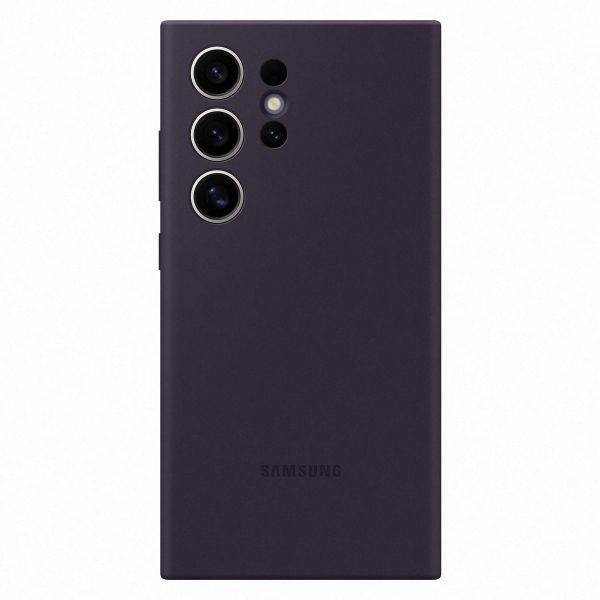 Samsung Originele Silicone Backcover Galaxy S24 Ultra - Dark Violet