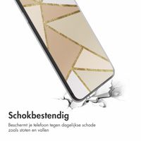 imoshion  Design hoesje iPhone SE (2022 / 2020) / 8 / 7 - Graphic Beige