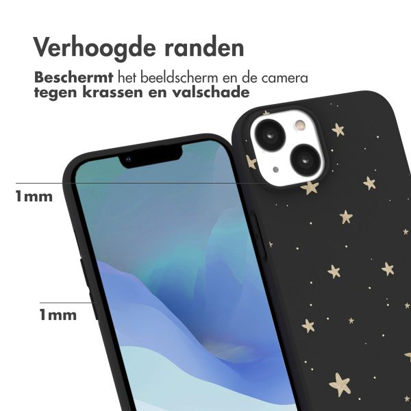 imoshion Design hoesje iPhone 14 - Sterren / Zwart