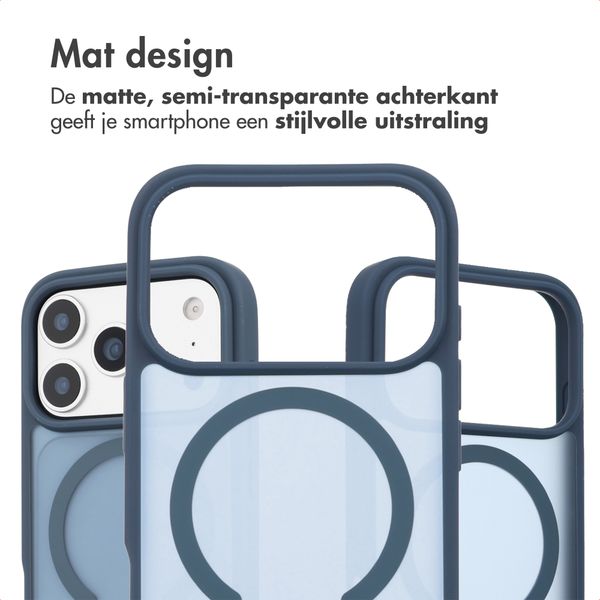 imoshion Color Guard Backcover met MagSafe Apple iPhone 17 Pro - Donkerblauw