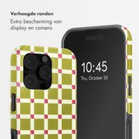 Selencia Vivid Backcover met MagSafe Apple iPhone 16 Pro - Check This Olive