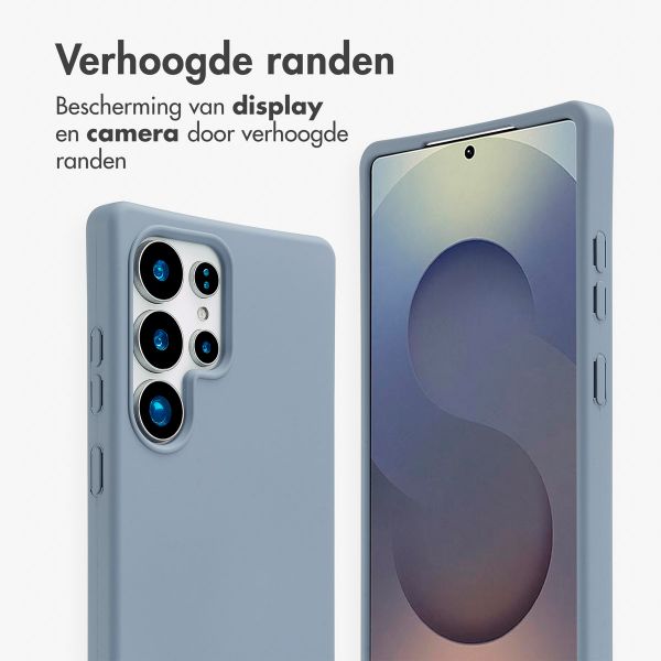 imoshion Color Backcover met afneembaar koord MagSafe Samsung Galaxy S25 Ultra - Ash Blue