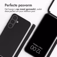 imoshion Siliconen hoesje met koord Samsung Galaxy S26 FE - Zwart