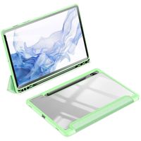 Dux Ducis Toby Bookcase Samsung Galaxy Tab S8 / S7 - Groen