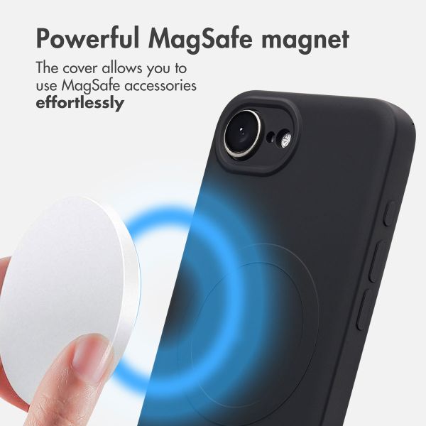 imoshion Colour Back Cover with MagSafe Apple iPhone 17e / 16e - Black