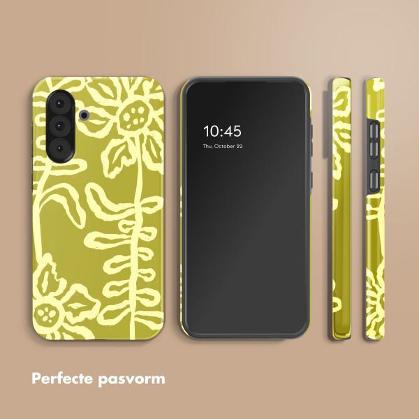 Selencia Vivid Backcover Samsung Galaxy A36 / A56 - Chalky Bloom