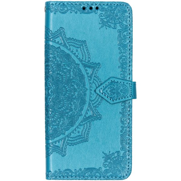 Mandala Bookcase Motorola One Vision - Turquoise