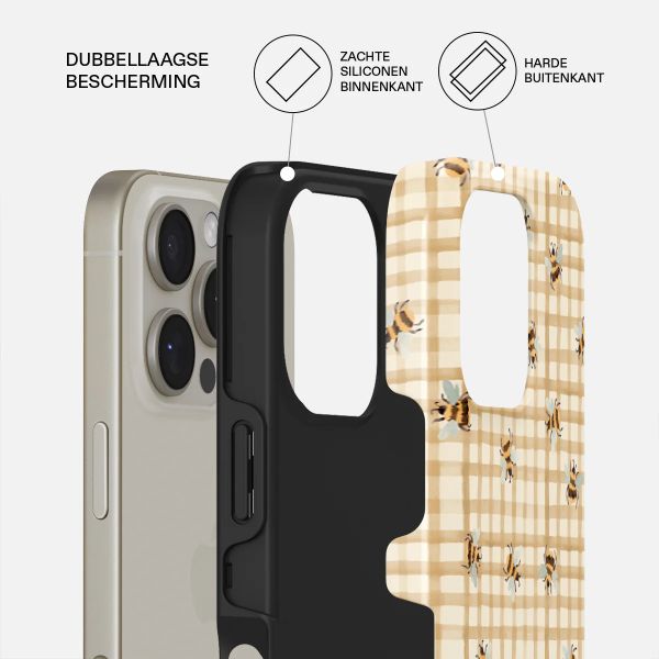 Burga Tough Backcover MagSafe Apple iPhone 16 Pro - Honeycomb