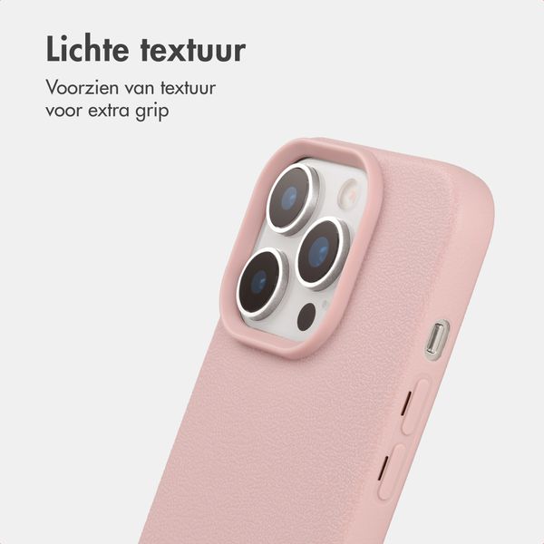 imoshion Texture Backcover Apple iPhone 14 Pro - Roze