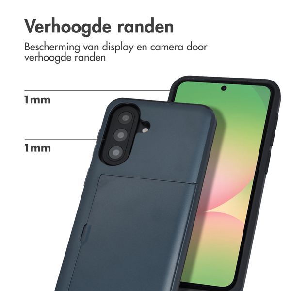 imoshion Backcover met pasjeshouder Samsung Galaxy A57 (5G) - Donkerblauw
