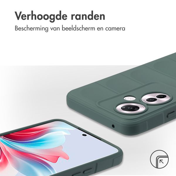 imoshion EasyGrip Backcover Oppo Reno 11 F - Donkergroen