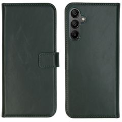 Selencia Echt Leren Bookcase Samsung Galaxy A15 (5G/4G) - Groen