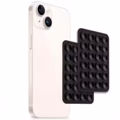 Selencia 2-Pack Telefoonhouder Zuignap - Zwart