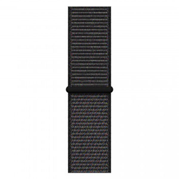 Apple Sport Loop Band Apple Watch Series 1 t/m 10 / SE / Ultra (2) (44/45/46/49 mm) - Black