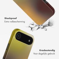 Selencia Vivid Backcover met MagSafe Apple iPhone Air - Gradient Olive Dust