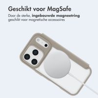 imoshion Transparante Bookcase met MagSafe Apple iPhone 17 Pro - Beige