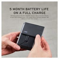 UAG Metropolis Wallet met Tracker - Geschikt voor Apple en Android - Kevlar Black