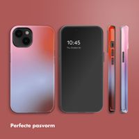 Selencia Vivid Backcover met MagSafe Apple iPhone 14 - Gradient Soft Blush