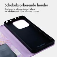 imoshion Design Bookcase Xiaomi Redmi Note 14 (4G) - Purple Marble