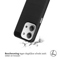 imoshion Brushed Backcover Xiaomi Redmi 15C (5G) - Zwart