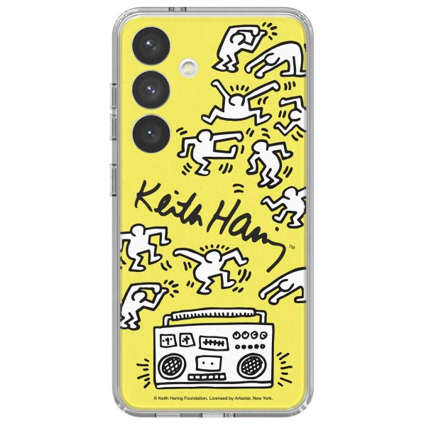 Samsung Originele Keith Haring Dance Plate Galaxy S24 - Yellow