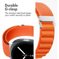 imoshion Nylon Alpine Band Samsung Galaxy Watch 9 (40/44mm) / Watch 8 (40/44mm) / Classic (46mm) - Orange