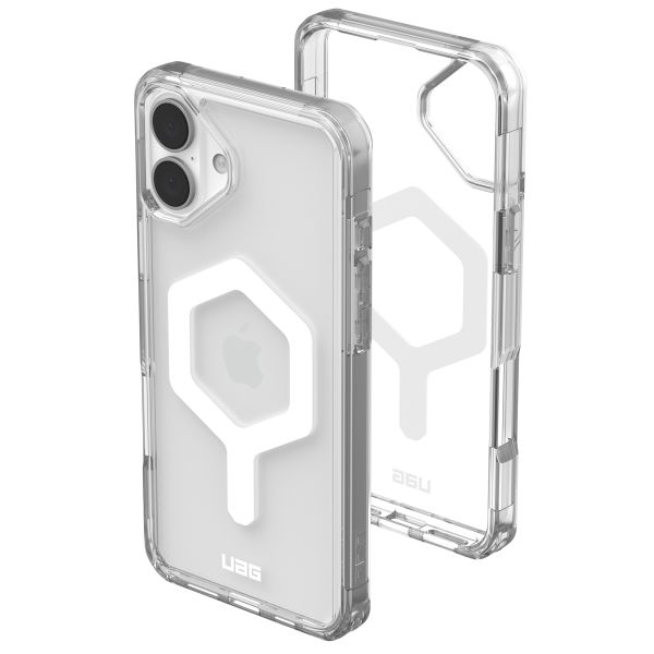 UAG Plyo Backcover MagSafe iPhone 16 Plus - Ice / White