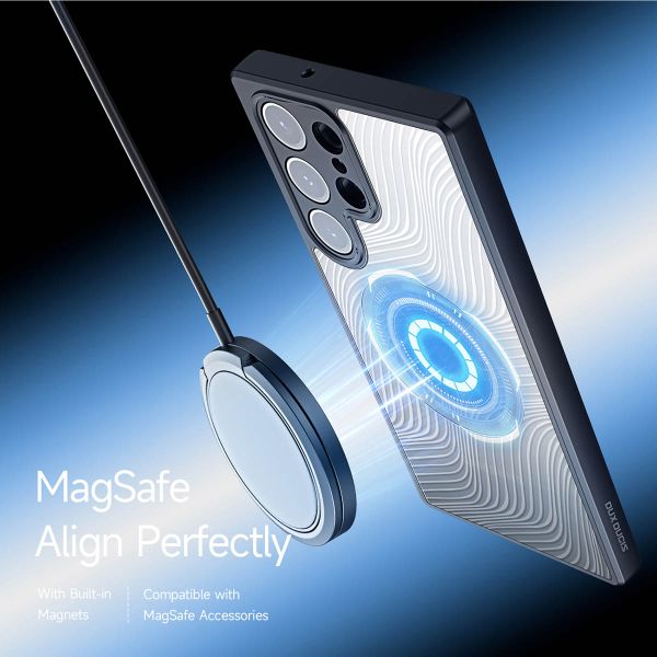 Dux Ducis Aimo Backcover met MagSafe Samsung Galaxy S23 Ultra - Transparant