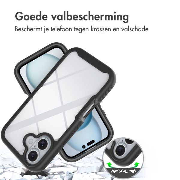 imoshion 360° Full Protective Case iPhone 16 - Zwart