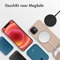 imoshion Color Backcover met afneembaar koord met MagSafe Apple iPhone 12 (Pro) - Nude