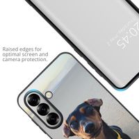 Ontwerp je eigen Samsung Galaxy A36 gel hoesje - Zwart